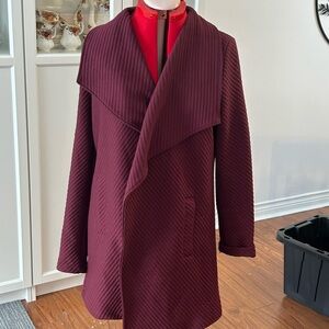 BB Dakota Jacket- rich wine colour MED